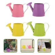 4 Pcs Mini Watering Travel Play Bucket Kettle for Plants
