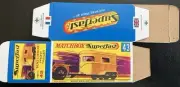Matchbox Superfast #43 Pony Trailer ‘70-‘71 Type G Repro Box
