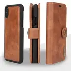For iPhone 13/12/11 Leather Removable Wallet Magnetic Flip Card Slot Case Cover