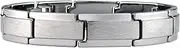 [Generic] Tungsten Men's Bracelet - Wide Cross Satin Matte Finished Bracelet. NEW Scratchproof Style, One Size, Tungsten Carbide, no gemstone
