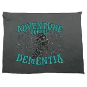 Pm Adventure Before Dementia Snowboard - Funny Novelty Winter Sports Towel Gift