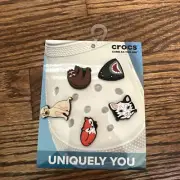 Crocs Uniquely You Jibbitz Charms 5 Pack, Animals.
