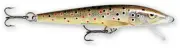 Rapala F13TR Original Floating Lure 5 1/4", 1/4 oz, Brown Trout Floating
