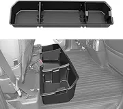 Underseat Storage Box for 2015-2024 Ford F150 SuperCrew/Crew Cab, 2017-2024 F-250/F-350/F-450/F-550 Super Duty, Rear 2-in-1 Truck Organizer Underseat Storage Bin