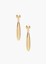 [Taking Shape] Taking Shape Shiny Post Earrings in Gold - Women's Accessories Gold