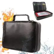 Fireproof Document Holder Money Safe Storage Pouch for Phone Cash Passport
