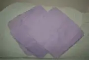 Lilac Purple Aida 20 Count? 15 x 16 Inches Set of 4 Precut Fabric Fast Shipping