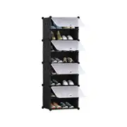 SOGA 8 Tier Shoe Rack Organizer Storage Stackable