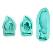 Cake Decorating Tools Cutter Household Mother Love Hug Pastry Gift for Baking