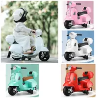 在飛比找蝦皮購物優惠-Vespa 兒童迷你玩具摩托車電池 Vespa 迷你玩具摩托