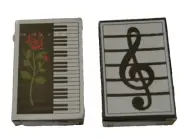 ALBERT ELOVITZ Playing Card Decks PIANO KEYS MUSICAL NOTE Vtg 80's Sealed! Lot