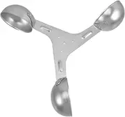 MERRYHAPY Cup Anemometer Wind Speed Sensor Replacement Part for Air Measurement 3-Cup Aluminum Alloy