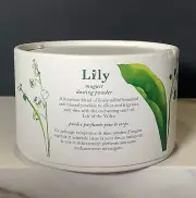 crabtree evelyn lily of the valley body powder talc free new 3 oz