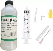 500ml Unblock Print Head Nozzles for Universal Printers Cleaning Kit Cleaner