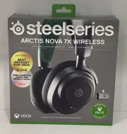 SteelSeries Arctis Nova 7X Wireless Gaming Headset - Xbox, PC, Switch - Black