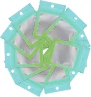 UTHCLO 100pcs Resealable Jewelry Pouches Wear-resistant Storage Bags for Earrings Rings Crafts Gradient for Organizing and Protecting Items