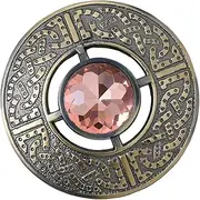 [Kilt Emporium] Celtic Plaid Brooch Norse Vintage Jewelry Antique Finish Scottish Kilt Pin
