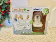 Vtech Careline Plus SN6197 Home Safety Senior Telephone System w/ Safety Pendant