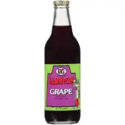 Genuine Jamaican D&G Grape Flavored Soda, 12 oz