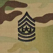 [MEDALS OF AMERICA EST. 1976] U.S. Army Command Sergeant Major Rank OCP/Scorpion Sew On