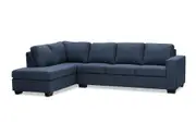 BONZA Fabric Corner Lounge with LHF Chaise