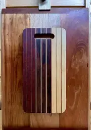 Hand Made Maple+Jarrah+blackwood Cutting Board | Chopping Board |Charcuterie