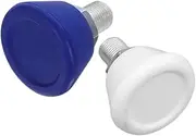 KICHOUSE Roller Skate Toe Stops Toe Guard Set 5/8 Inch Bolt Non-Slip Braking Pad