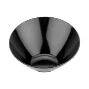 G.E.T. B-790-BK San Michele Black Melamine 1.9 qt. Cascading Bowl - 6 Each