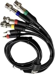 RGBs Adapter Cable Connector Game Consoles to RGBs Supported Monitors with BNC Connector Display Cable 180cm
