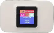 5G Mobile WiFi Router, WiFi 300Mbps Plug and Play Wireless Network Router SIM Card Slot Pocket Mobile Hotspot Smart Router Connections 4G WiFi Router, 3000mAh Battery