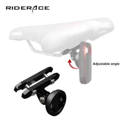 Bicycle Tail Light Saddle Support Seat-post Mount MTB Bike Lamp Bracket Holder