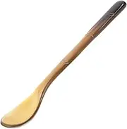 TIDTALEO Horn Spoon for Caviar Restaurant Dessert Spoons Natural Horn Material Mixing for Ice Cream Soup and Serving and Easy to Clean