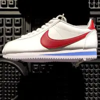 在飛比找Yahoo!奇摩拍賣優惠-【正品】耐克Nike Cortez leather 紅藍阿甘