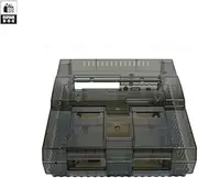 Hyperkin RepairBox カスタムカラーシェル for Super NES™ スモークグレイ｜交換用 外装ケース｜レトロゲーム機 本体カスタマイズ・修理用｜ネジ・パーツ付きフルセット