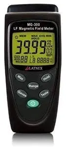 LATNEX MG-300 LF Magnetic Field Meter, Measures EMF from High-Power Transmiss...