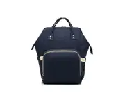 Multifunctional Large-capacity Mummy Bag Portable Shoulder Mother-to-child Bag - NAVY