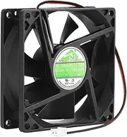 Security-01 80mm x 80mm x 25mm 12V DC 0.20A Ball Bearing Brushless Cooling Fan 2pin for Desktop, Server