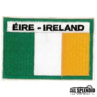 在飛比找樂天市場購物網優惠-愛爾蘭立體繡布章 IRELAND國旗貼布繡 DIY燙片貼 3