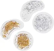 Gel Cooling Eye Patches Set of 4 Eye Pack Sequins Safe Material Reduce Eye Puffiness Travel Home Use