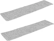 2Pcs Non Slip Stair Treads Self Adhesive Carpet Rugs for Pets Color Reusable Non Skid Stair Mats for Home Safety and Style