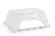 Nemco 8036GD Hot Dog Polycarbonate Self Serve Sneeze Guard