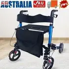 Mobility Walker Aids Frame Rollator Foldable X-Fold Walking Aid Indoor Outdoor