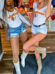 TAMARA PANTYHOSE Hooters Casino Hosiery Pick Color Style & Size B C D Q 2XL 3XL