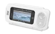 NEW Pyle Waterproof iPod iPhone4 Portable Speaker & Case (Color White) PWPS63WT