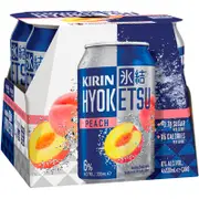 Kirin Hyoketsu Peach Can 330mL