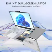 15.6 in Double Screen Laptop Computer 2.9GHz 16GB RAM 1TB SSD HDMI Windows 11DH