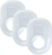 Funshowcase Pentagonal Cocktail Resin Ring Silicone Mould for Liquid Clay Crafting, Resin Epoxy, Jewelry Making Flat 17mm 16.6mm 16mm Size 13-14 12-13 10-11