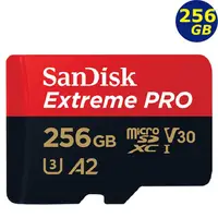 在飛比找蝦皮商城優惠-SanDisk 256GB 256G microSD Ext