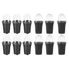 6Pcs Plastic Plant Nursery Pots Plant Seeding Nursery Pots Plastic Container