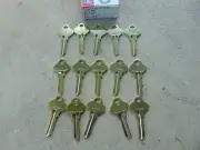 15 KEYS EVEREST PRIMUS SCHLAGE S135 KEYS UNCUT LOCKSMITH